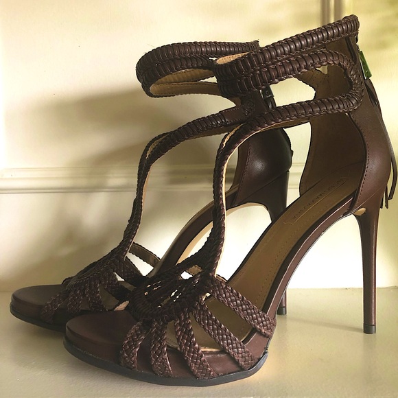 BCBGMAXAZRIA Genuine Leather Heels, NEW - Picture 4 of 7